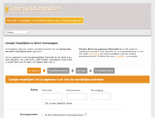 Tablet Screenshot of energieoverstap.nl